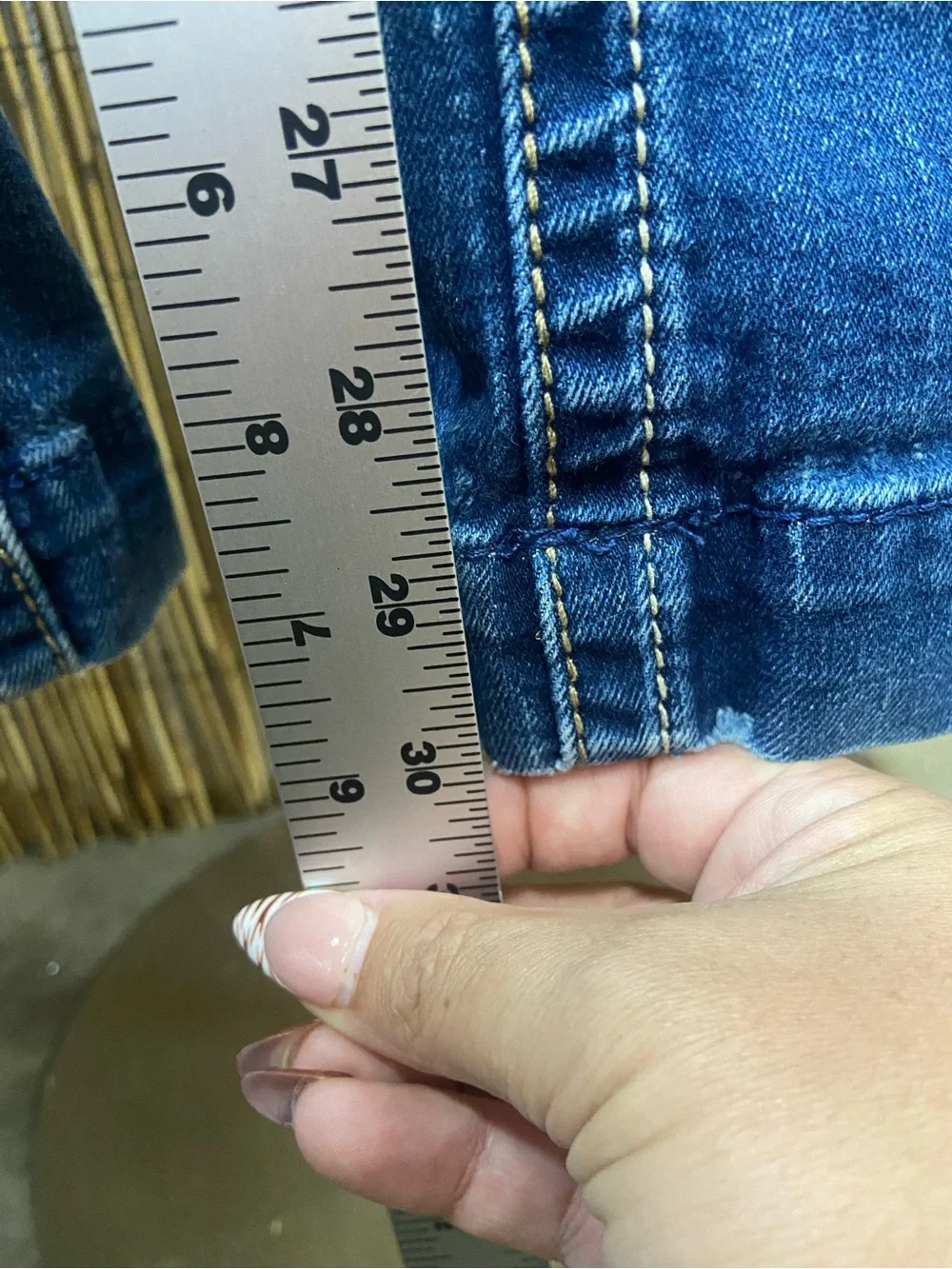 Ariat Mid Rise Trouser Jeans Women’s Size 29R Bootcut Western Denim Blue - Picture 9 of 16